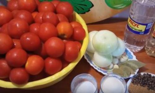 Маринованные помидоры половинками на зиму без стерилизации. Как закрыть помидоры половинками без стерилизации на зиму 02 Маринованные помидоры половинками на зиму без стерилизации. Как закрыть помидоры половинками без стерилизации на зиму 02