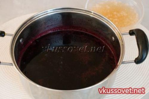 Желе из черники без сахара. Желе из замороженной черники