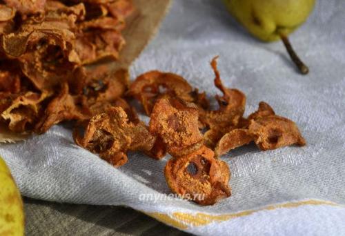 Сколько времени потребуется для сушки грушевого пюре в сушилке. Сушеные груши в электросушилке