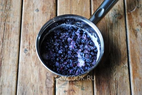 Желеобразное варенье из черники 5 минутка (простой и вкусный рецепт) 11