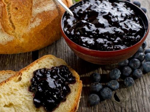 Желеобразное варенье из черники 5 минутка (простой и вкусный рецепт)