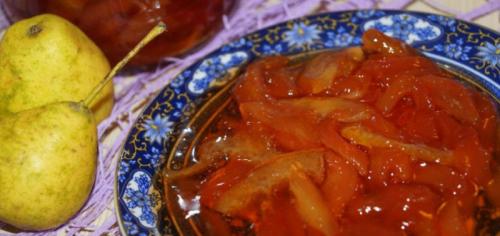 Грушевое варенье с желатином. Как сварить варенье из груш на зиму? Простые рецепты густого грушевого варенья