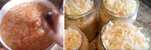 Квашеная капуста в банке без рассола. Квасим очень вкусную домашнюю капусту в кастрюле: рецепт с тмином