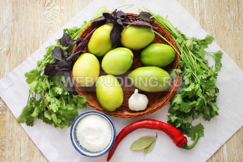 Зеленые помидоры с чесноком по-армянски: простой и вкусный рецепт 01 Зеленые помидоры с чесноком по-армянски: простой и вкусный рецепт 01
