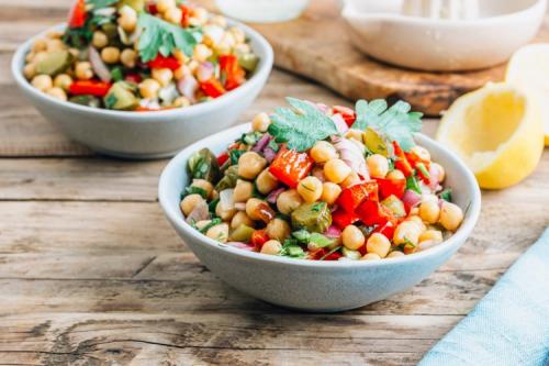 Подходит ли салат из зеленых помидоров с зеленью и чесноком для веганов. 20 вегетарианских салатов, которые придутся по вкусу каждому