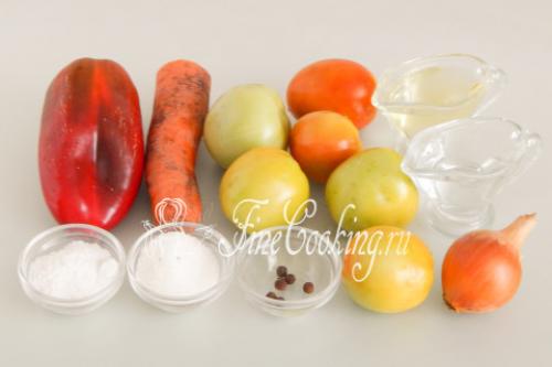 Салат из зеленых помидоров на зиму: рецепты без стерилизации 07 Салат из зеленых помидоров на зиму: рецепты без стерилизации 07