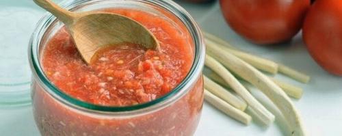 Как хранить готовую закуску из зелёных помидоров с чесноком. Горлодер из помидоров с чесноком на зиму