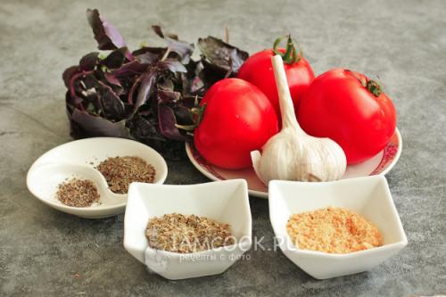 Вкусная закуска из зелёных помидоров с чесноком: простой рецепт 03