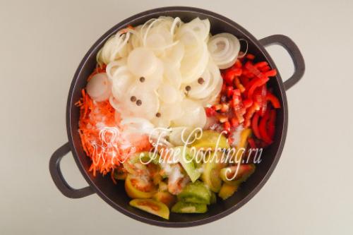 Вкусный салат: зеленые помидоры с морковью и чесноком 15 Вкусный салат: зеленые помидоры с морковью и чесноком 15