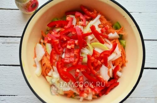 Салат с зелёных помидоров и чеснока: быстрый и вкусный рецепт 04 Салат с зелёных помидоров и чеснока: быстрый и вкусный рецепт 04