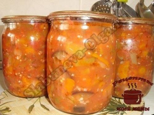 Лечо из баклажан и кабачков. Лечо из баклажанов и кабачков, кладезь витаминов